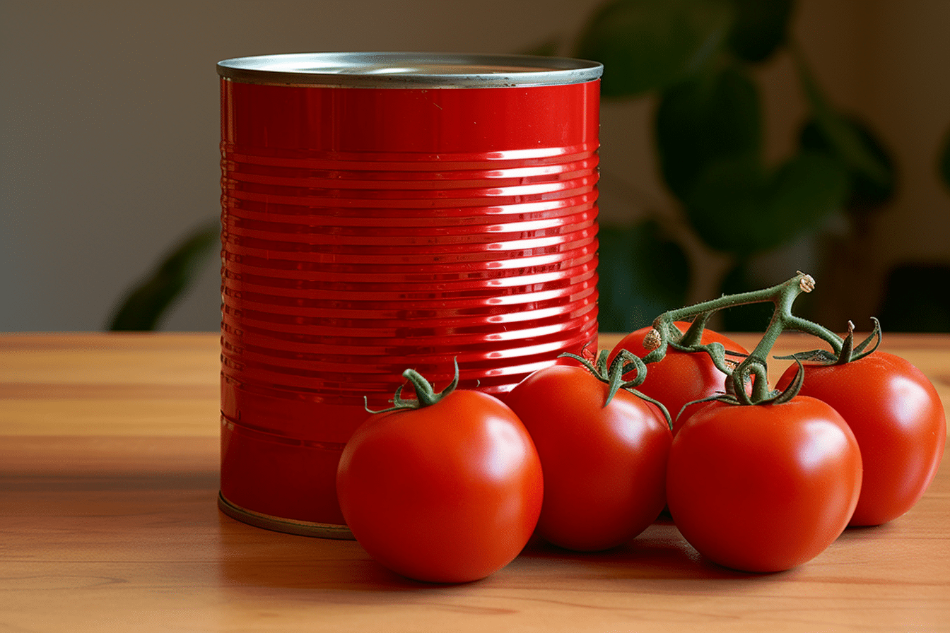 Hvor mange kalorier er der i en konserves af tomatjuice?