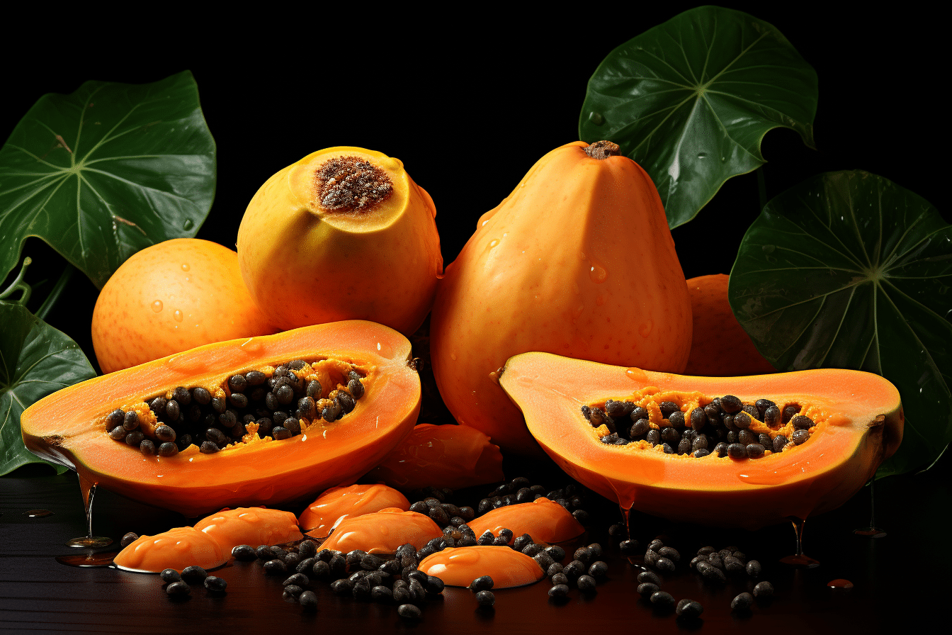 Hvor mange kalorier er der i en papaya?