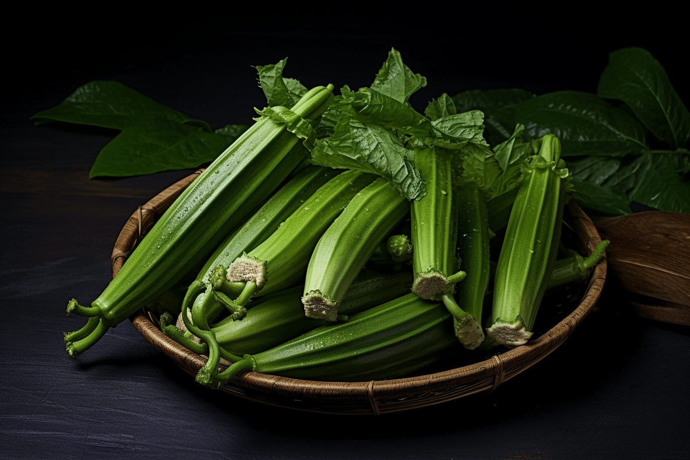 Hvor mange kalorier er der i Okra?