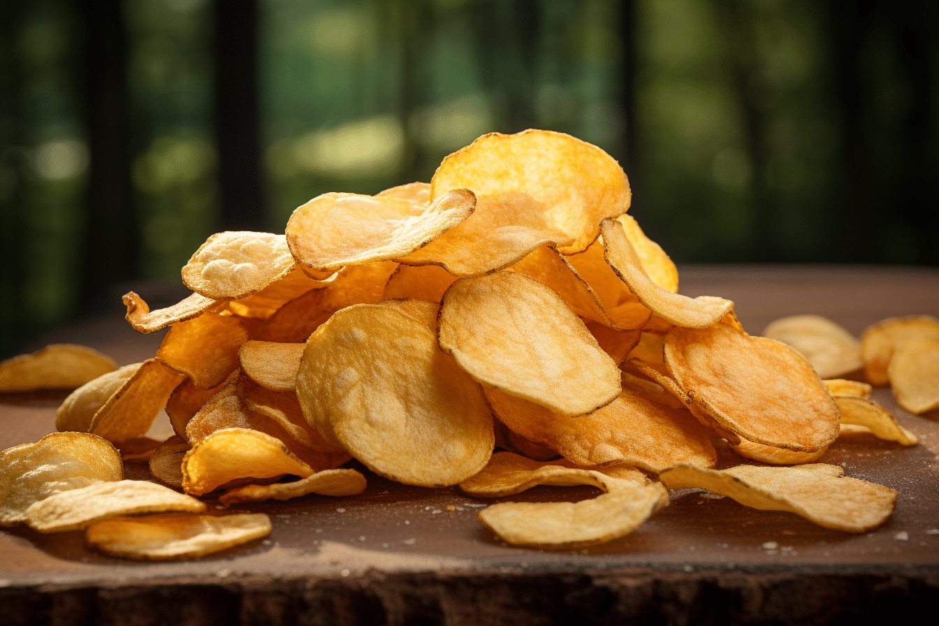 Hvor mange kalorier er der i fedtreducerede kartoffelchips?